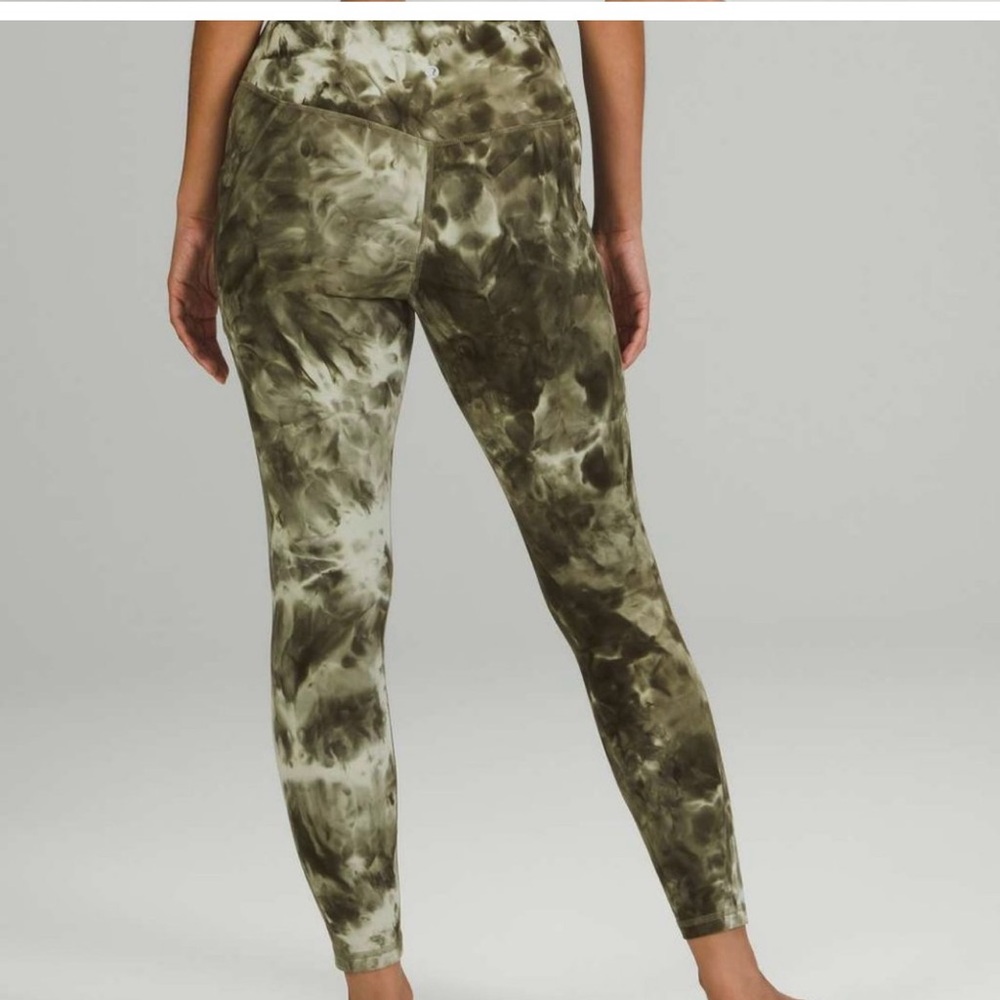 Lululemon Align size 16 leggings 25 inch green